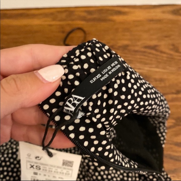 Zara Polkadot Long Sleeve Dress - Picture 8 of 8